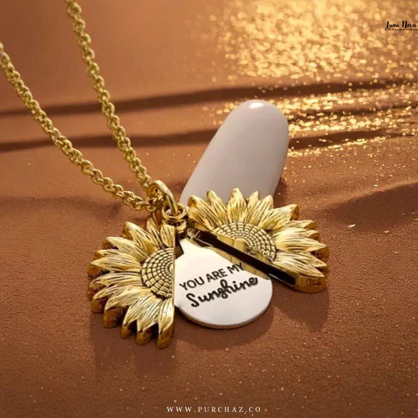 Collar Girasol Sunshine Caja REGALO DP