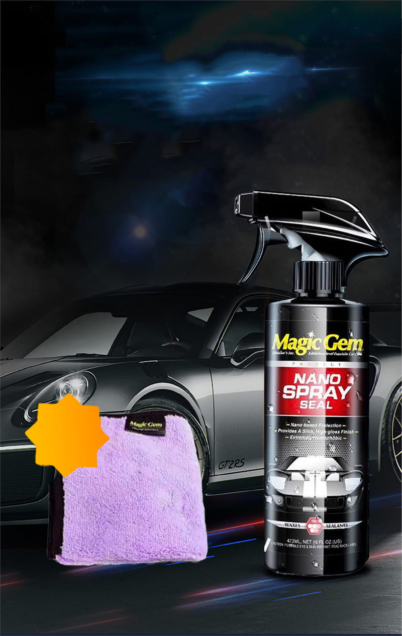 🎁Gran Regalo para el Coche🚗 Spray de Revestimiento de Cristal